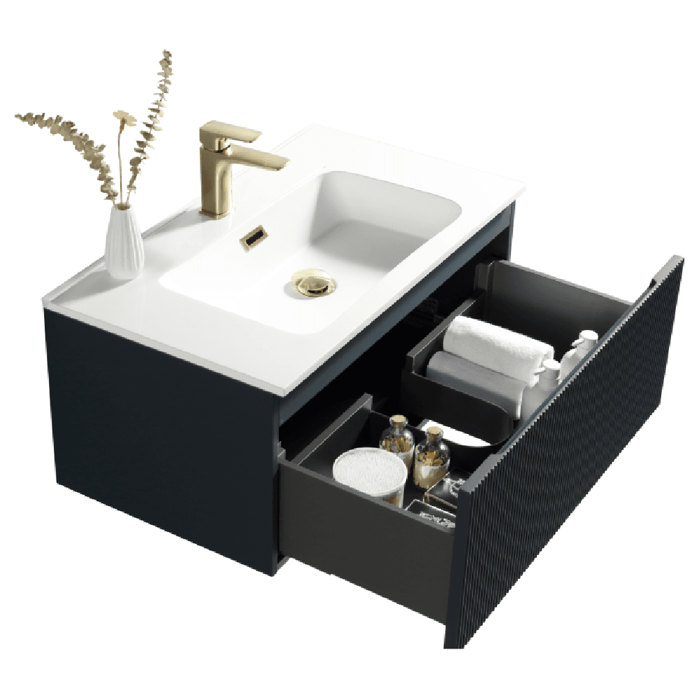 Astini Flauto 800 Wall Hung Vanity Unit & Basin