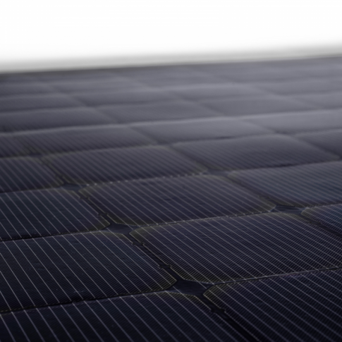 SELM (Sweden) 120 Watt CIGS Flexible Solar Panel with Self-Adhesive Backing