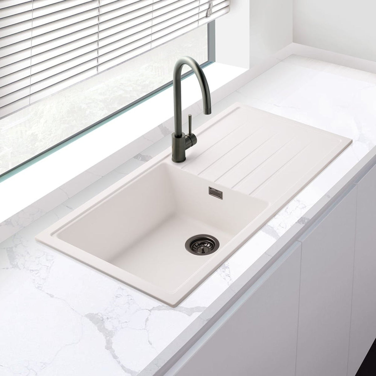 Astini Sopra Single Lever Kitchen Mixer Tap with Modern Design and Durable Finish