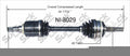 CV Axle Shaft- Front Left SurTrack NI-8029 85-94 Maxima D/S With Automatic