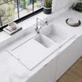 Astini Quadro 1.5 Bowl Granite Reversible Kitchen Sink & Waste