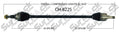 SurTrack CH-8225 CV Axle Shaft - , Front Right 07-08 Pacifica 3.8L AWD & FWD