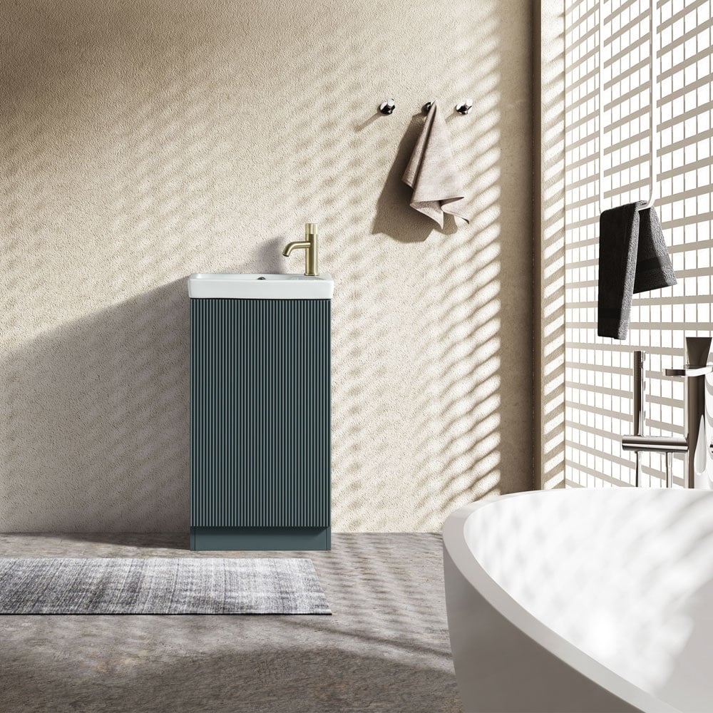 Astini Flauto 460mm Mini Cloakroom Vanity Unit