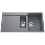 Astini Quadro 1.5 Bowl Granite Kitchen Sink & Cosmo 5E Tap Set