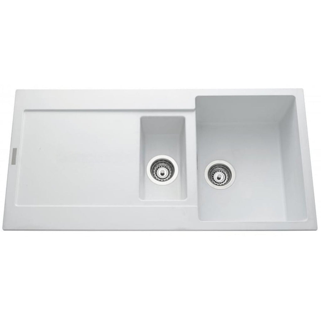 Astini Quadro 1.5 Bowl Granite Kitchen Sink & Cosmo 5E Tap Set