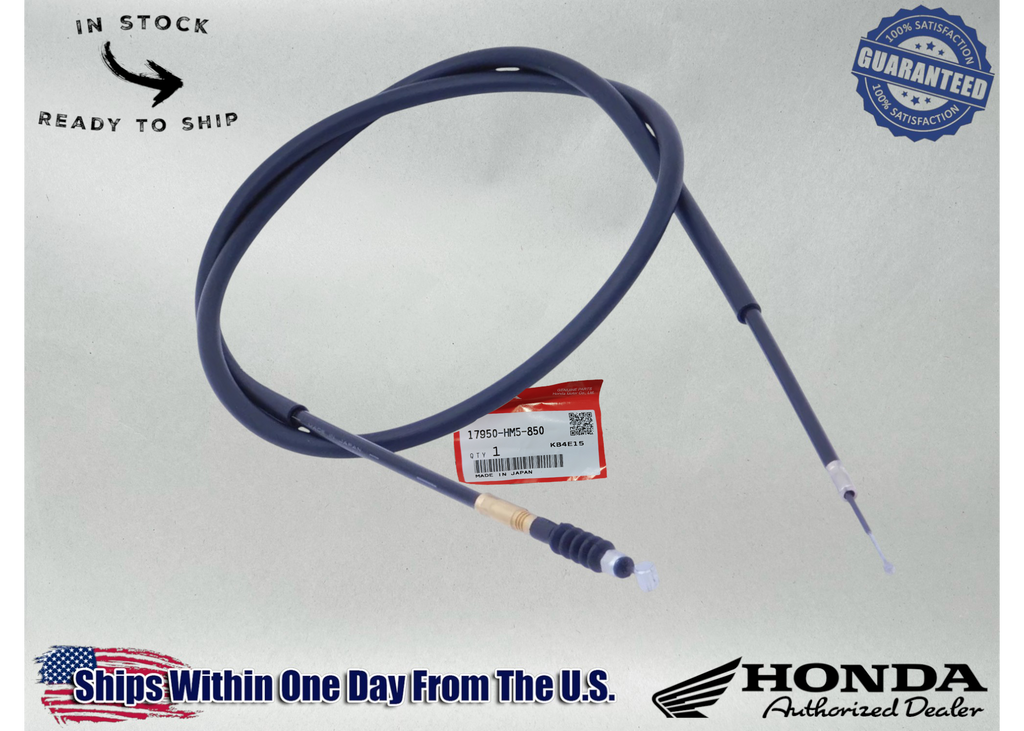 Honda Genuine OEM Authentic  Choke Cable 17950-HM5-850
