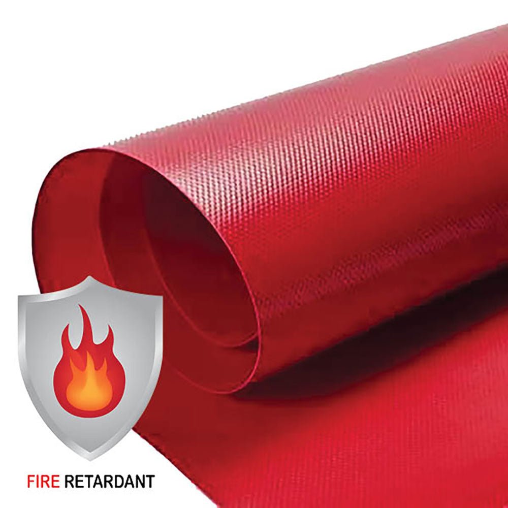 18 oz Heavy Duty Fire Retardant Vinyl Coated Polyester Roll by AtlasShield®