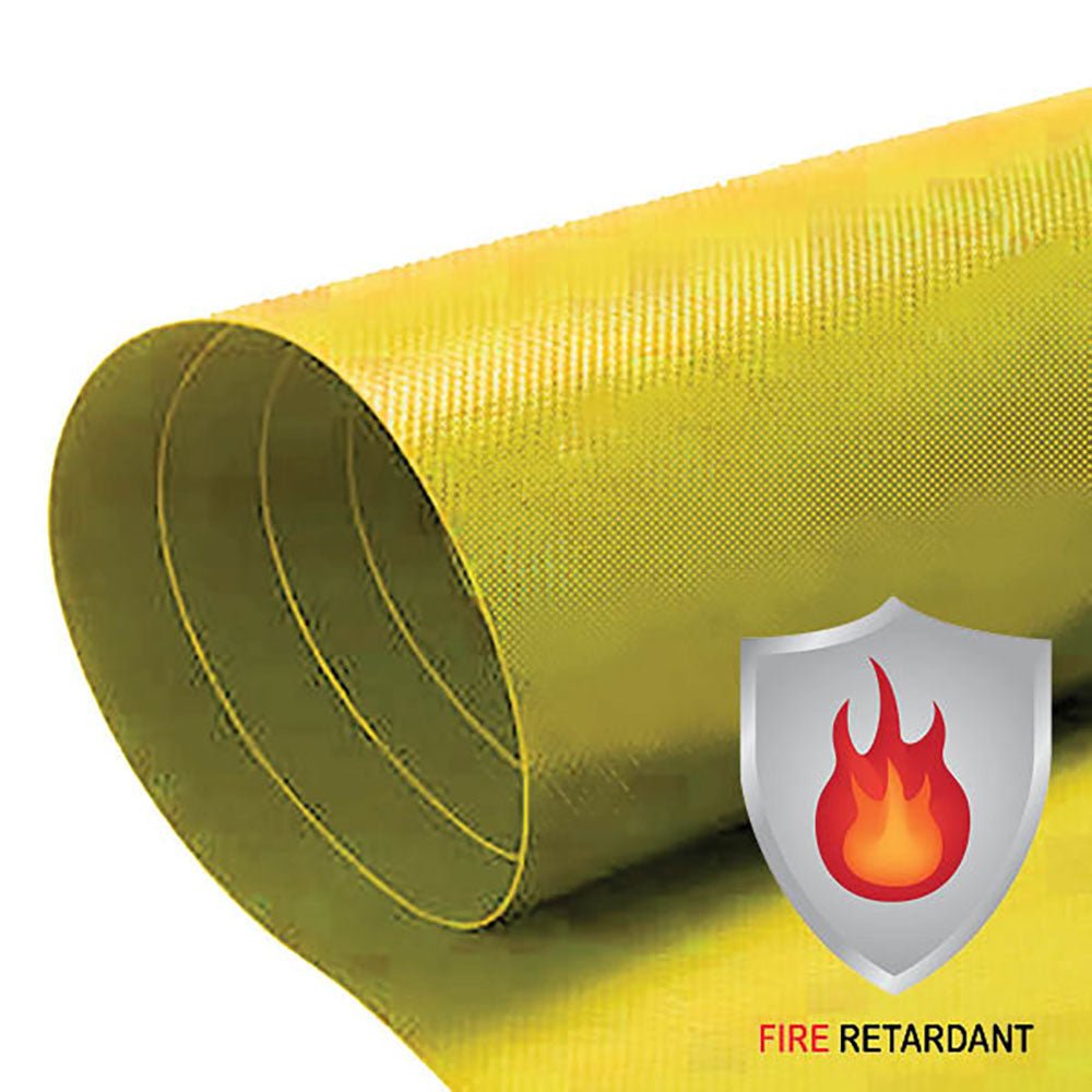 18 oz Heavy Duty Fire Retardant Vinyl Coated Polyester Roll by AtlasShield®