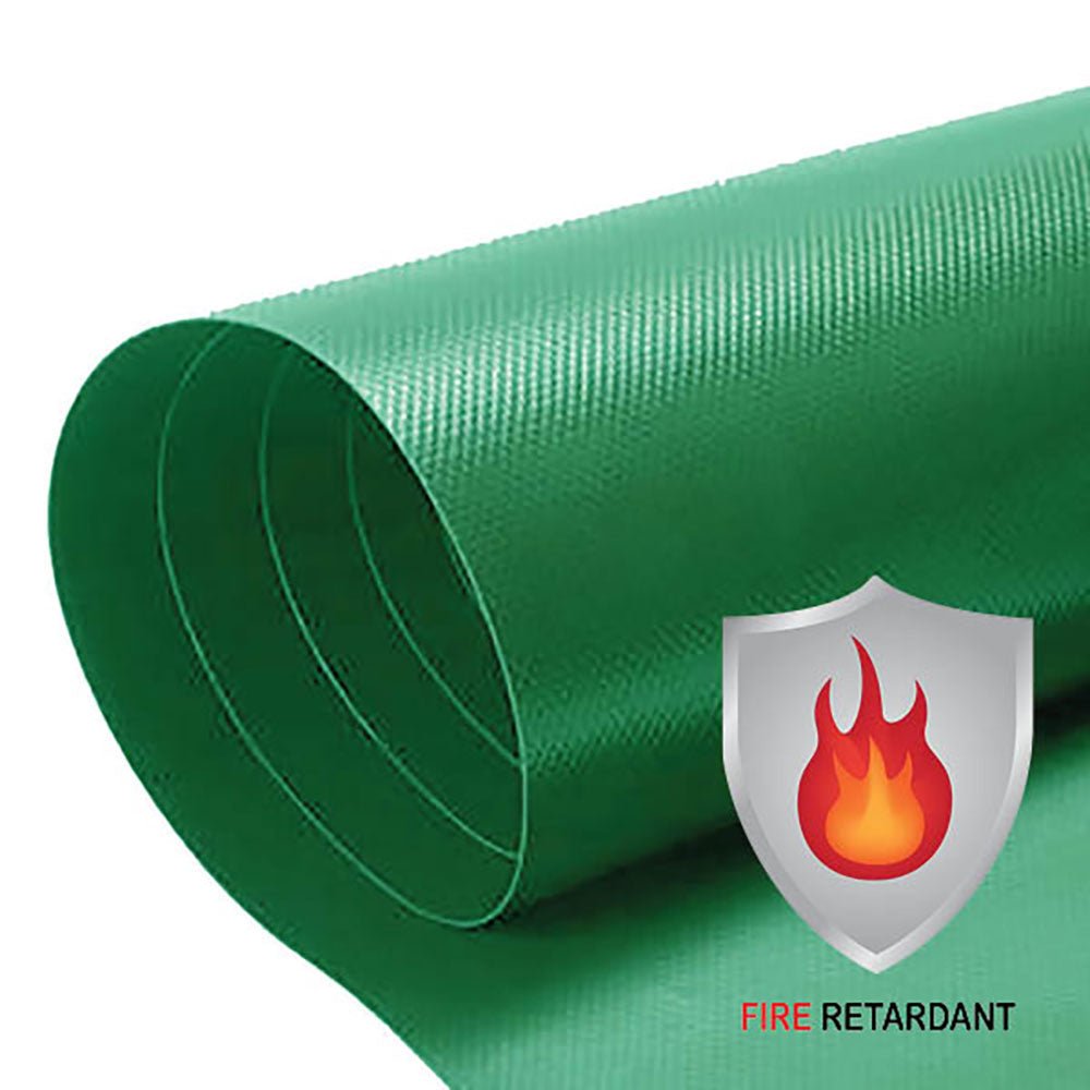 18 oz Heavy Duty Fire Retardant Vinyl Coated Polyester Roll by AtlasShield®