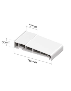 180mm Window Sill (with End Caps)
