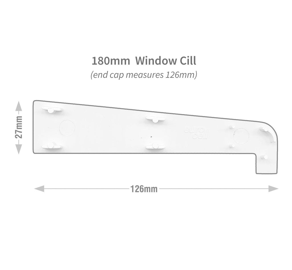 180mm Sill End Caps (Pair)
