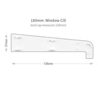 180mm Sill End Caps (Pair)