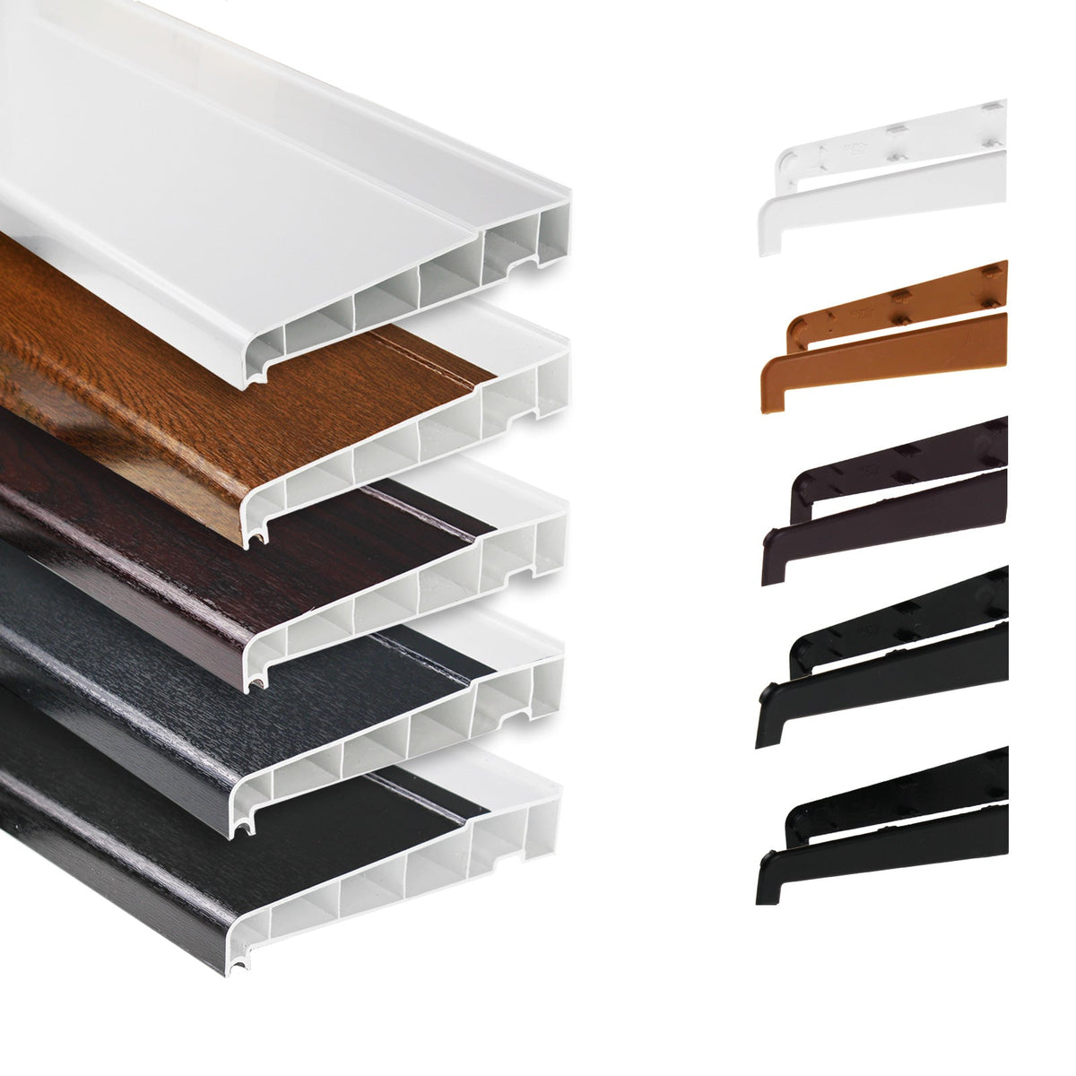 180mm Window Sill (with End Caps)
