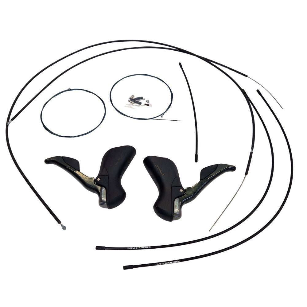 Shimano ST-4700 Tiagra 10-Speed Road Cycle Double STI Levers - Black