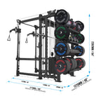 RX3 Tornado 6-Post Smith Machine Rack