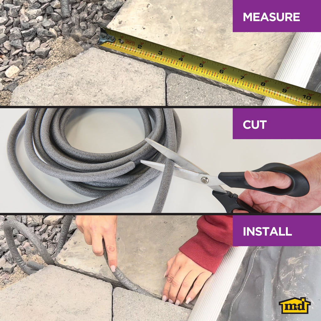 20 ft. Gray Foam Backer Rod for Ex-Large 3/4 in. Gaps and Joints