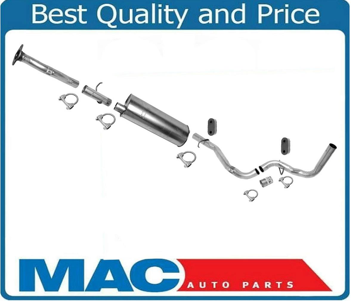 for 94-95 Silverado 1500 4.3L 5.0L 5.7L 131 Inch W/B Muffler Exhaust System