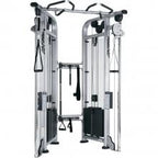 Life Fitness CMDAP machine front view with dual pulleys