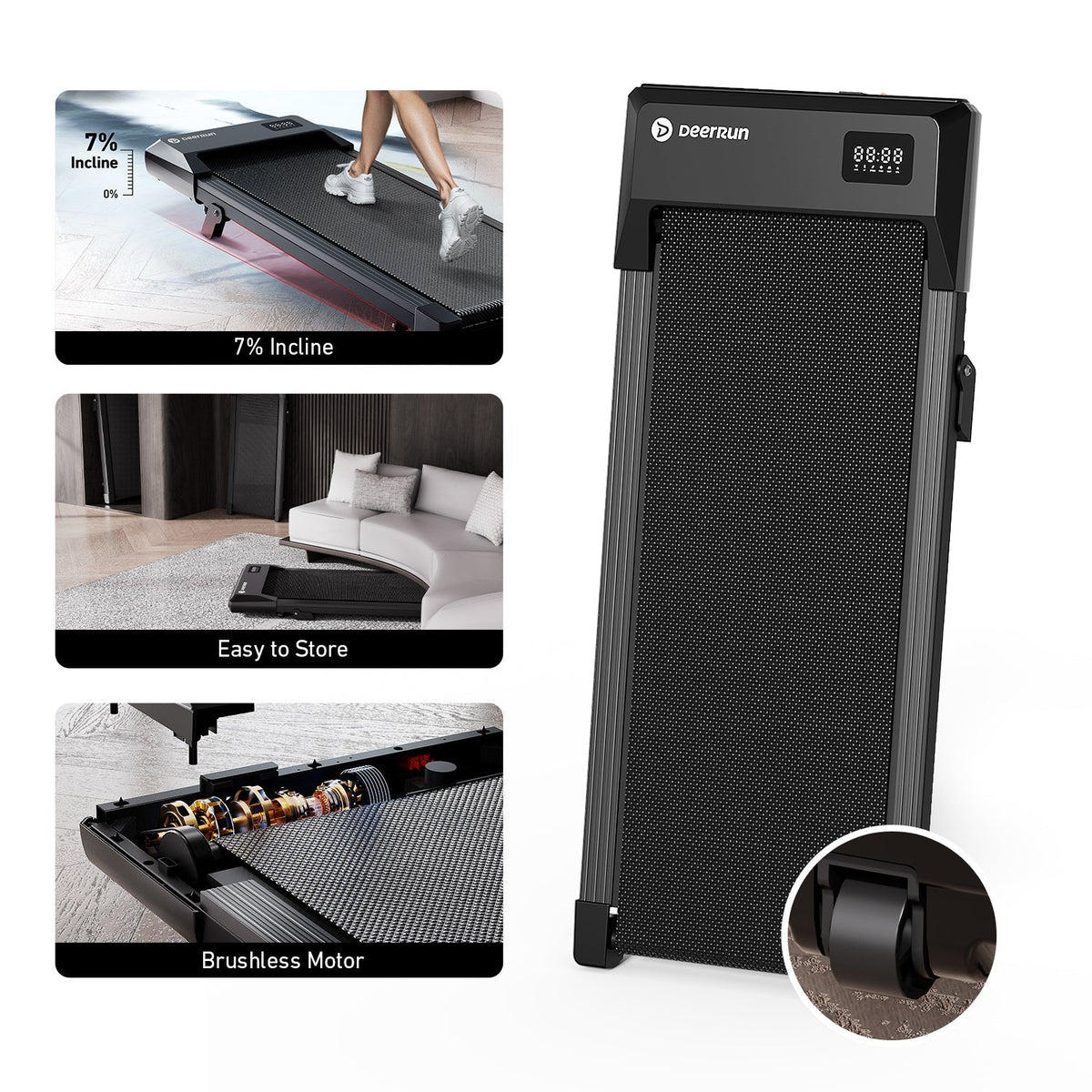 DeerRun Q2 Urban Flexible Monthly Plan — Black