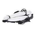 Clam Aurora LED Light Kits featuring flexible LED strips with black connectors and wiring, designed to provide bright, energy-efficient illumination for fishing and outdoor activities.