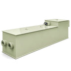 BTS50 Automatic Drum Micro Filter Pond Filtration System | 13,450 GPH / 12,000-Gallon (50-Ton) Capacity | Self-Cleaning, Dual UV40W Sterilizer & Biochemical Filter Media – Commercial Koi Pond & Aquaculture Water Filter