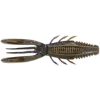 Rapala CrushCity Bronco Bug soft plastic fishing lure designed to mimic a crawfish with segmented body and multiple appendages, speckled with shiny flecks for added attraction.