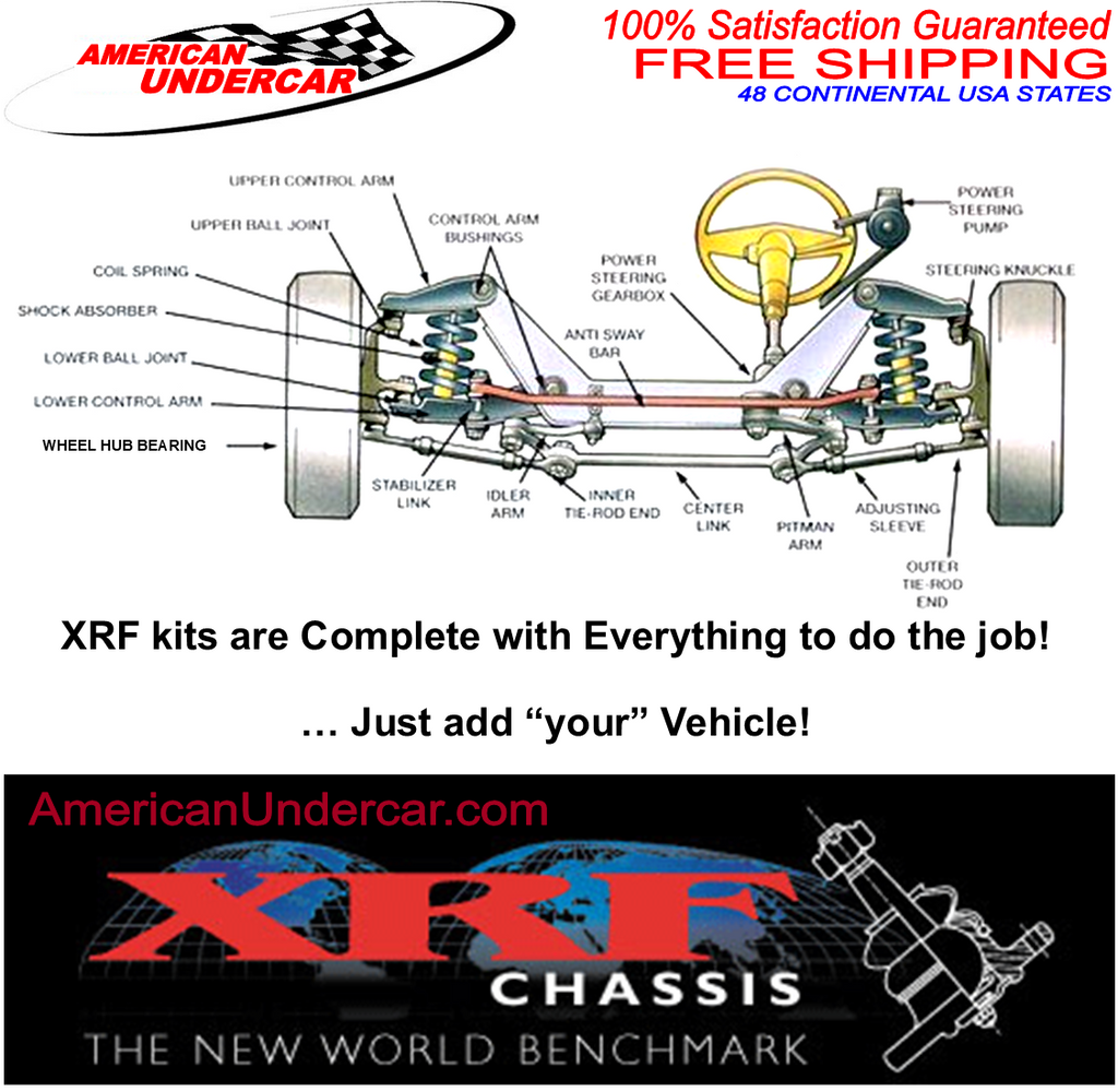 XRF Steering and Suspension Kit | 1983-2004 Chevrolet S10 4x4
