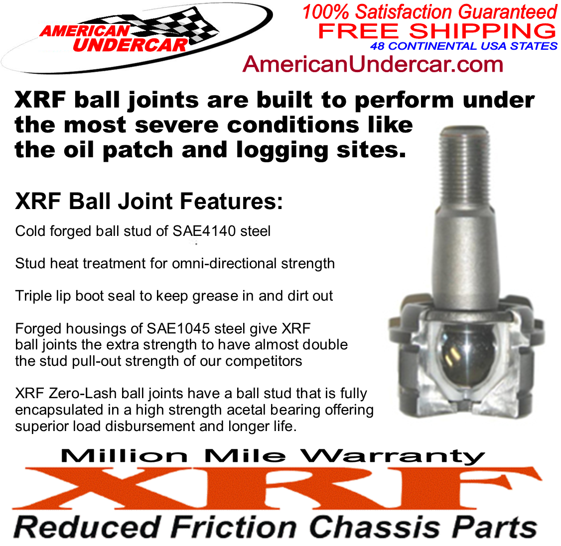 XRF Ball Joint Suspension Kit | 2004-2012 Chevrolet GMC (with front torsion)