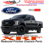 XRF Tie Rod Steering Kit 1989 - 1996 Ford F250 2WD with 4200lb front axle up