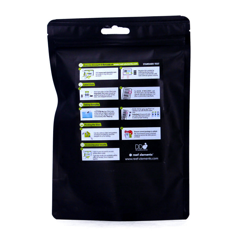 Reef Zlements ICP Saltwater Test 1 Pack