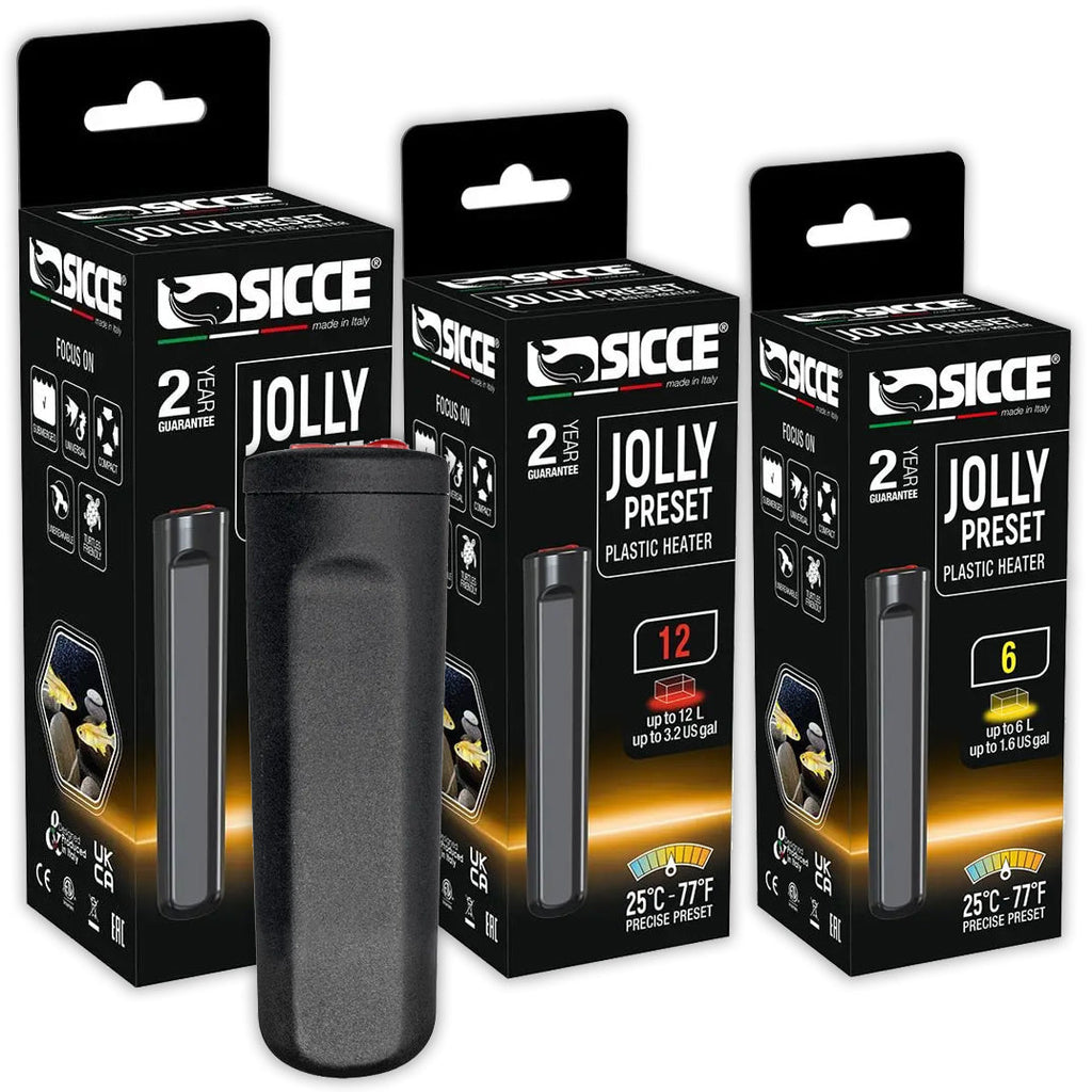 Sicce Jolly Preset Plastic Heater for Small Tanks