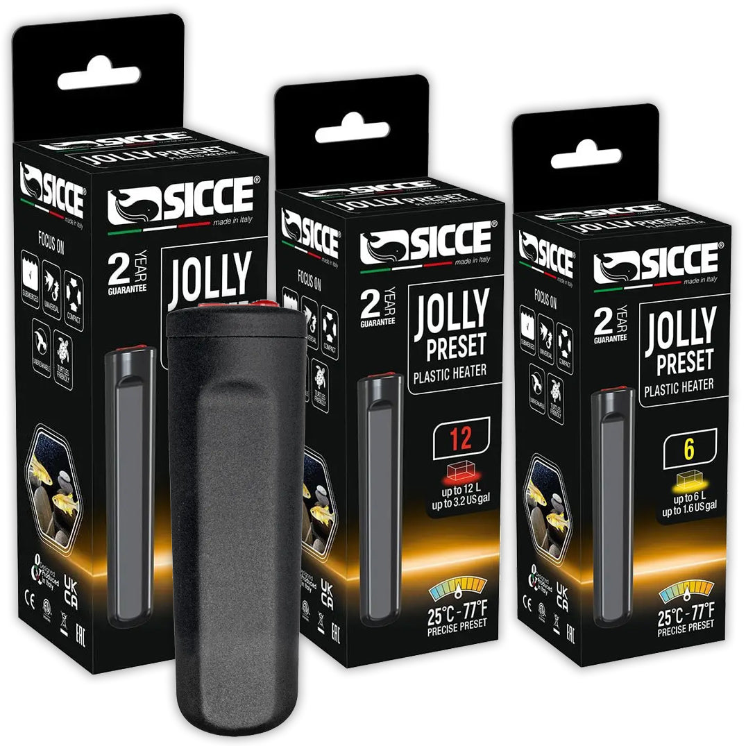 Sicce Jolly Preset Plastic Heater for Small Tanks