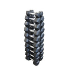 Muscle Motion Rubber Hex Dumbbells Package - 10 Pairs- 1kg to 10kg