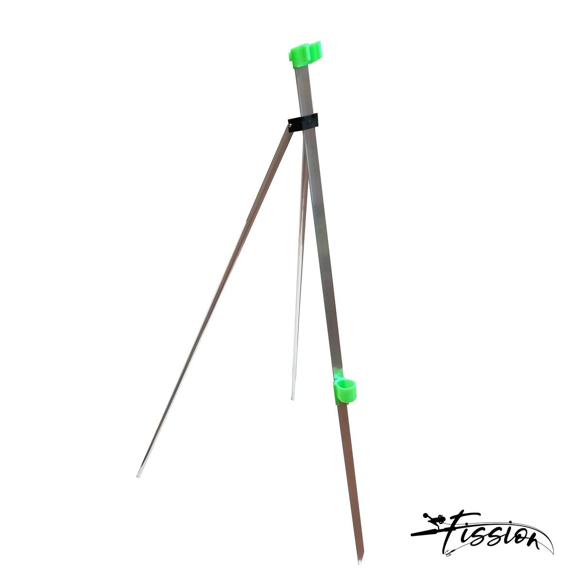 Fission Single tripod rod stand with head & cup 5ft
