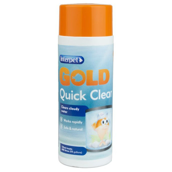 "Gold Quick Clear Aquarium Solution 125ml"