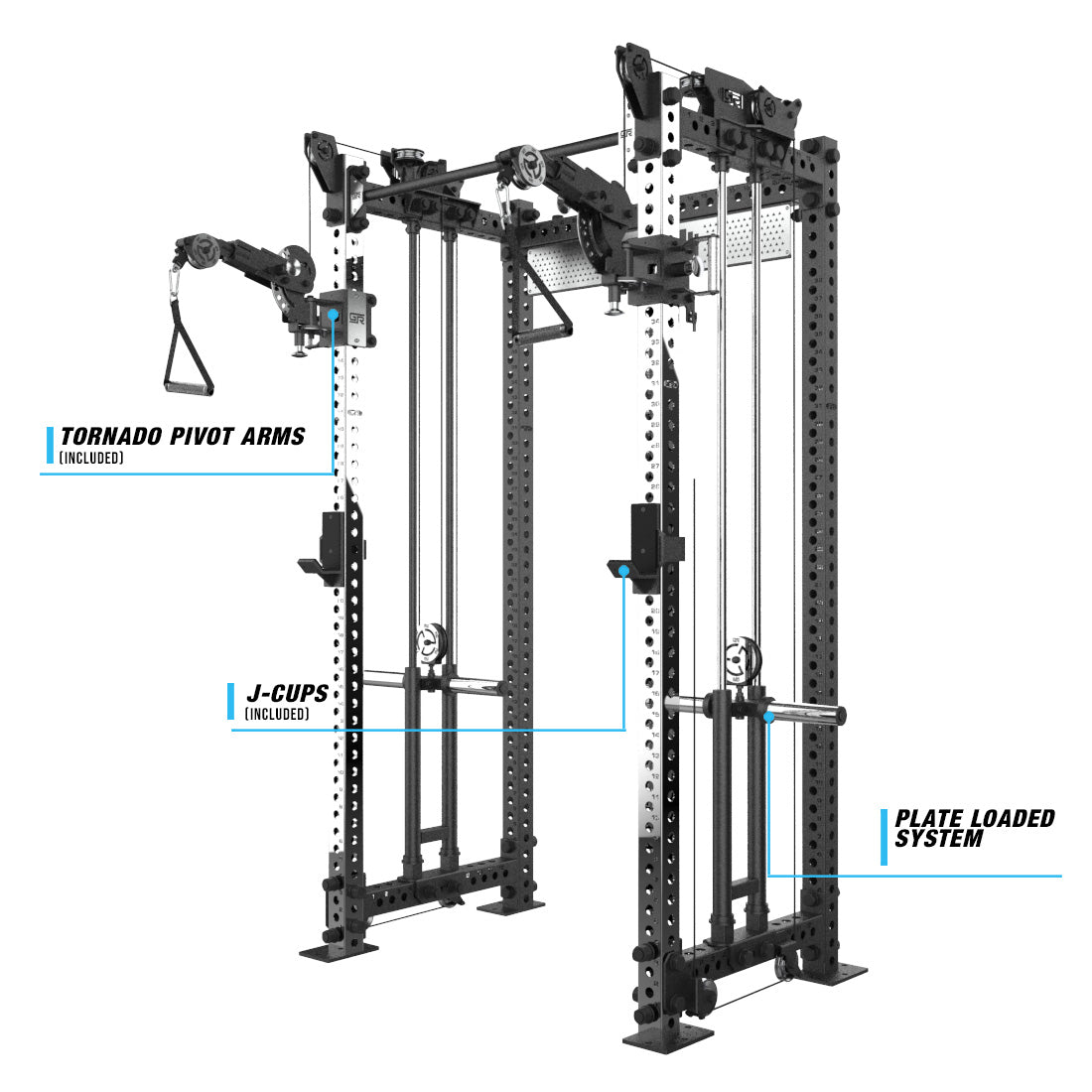 RX3 Tornado Plate Loaded Rack