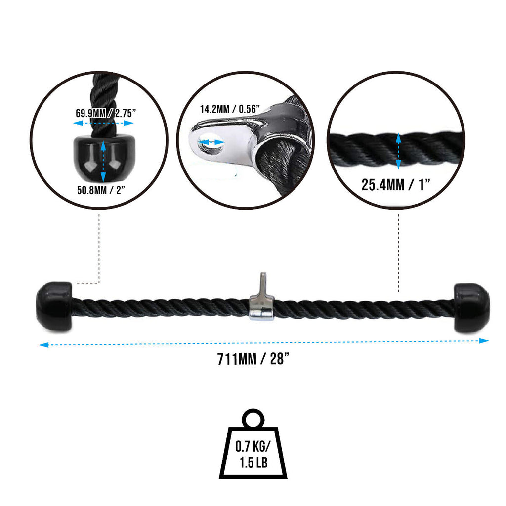 28" Triceps Rope