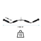 2000 28" Curl Bar Rotating Handle