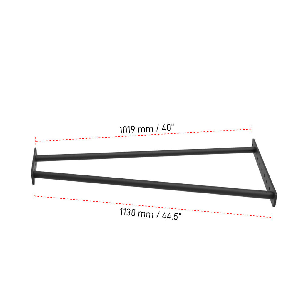 Builder® Angled Double Monkey Bar for 4' Width [piece]