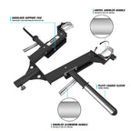 Landmine Linebacker Squat and Viking Press Attachment