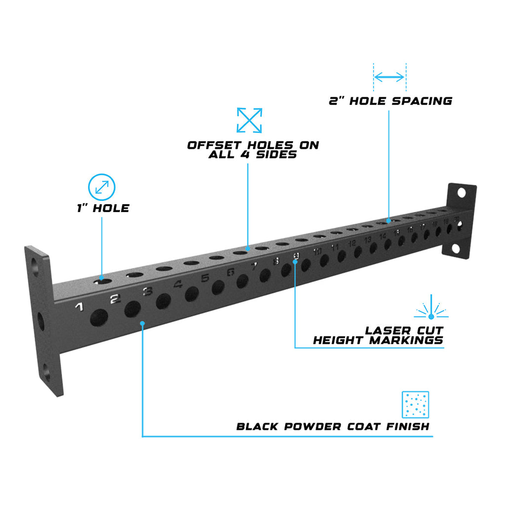 RX3 42" Black Crossbar