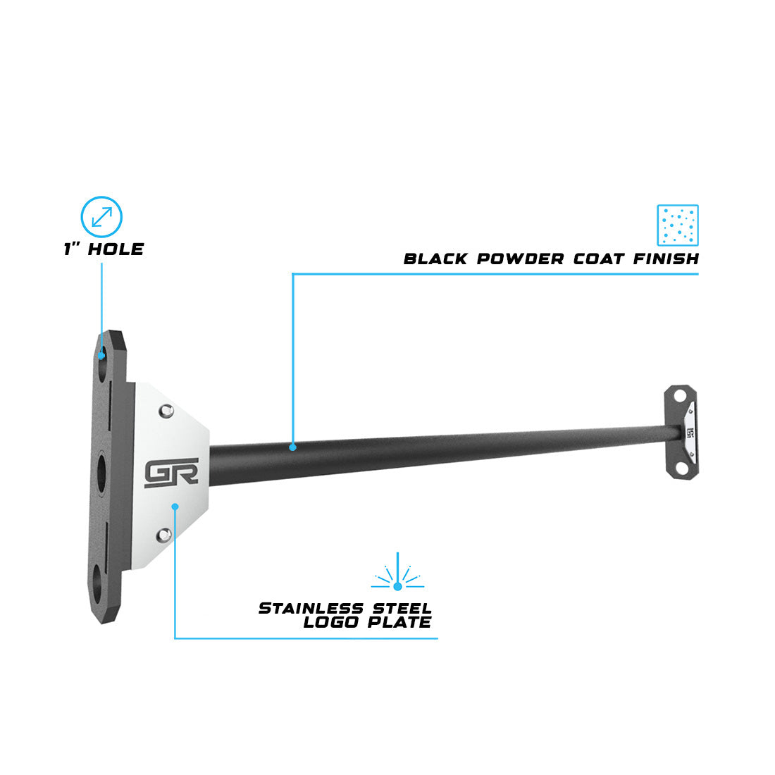RX3 42" Pull Up Bar