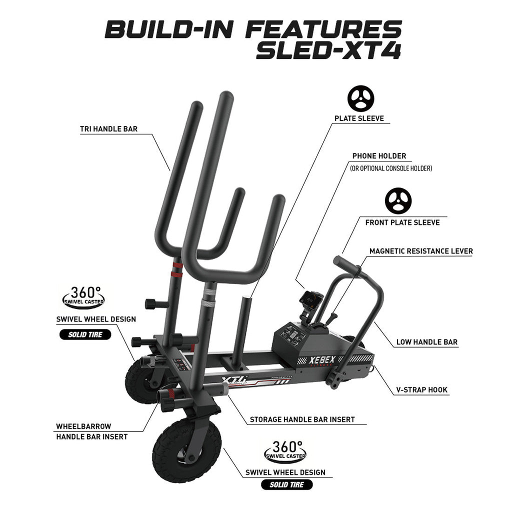 Xebex Fitness XT4 Sled