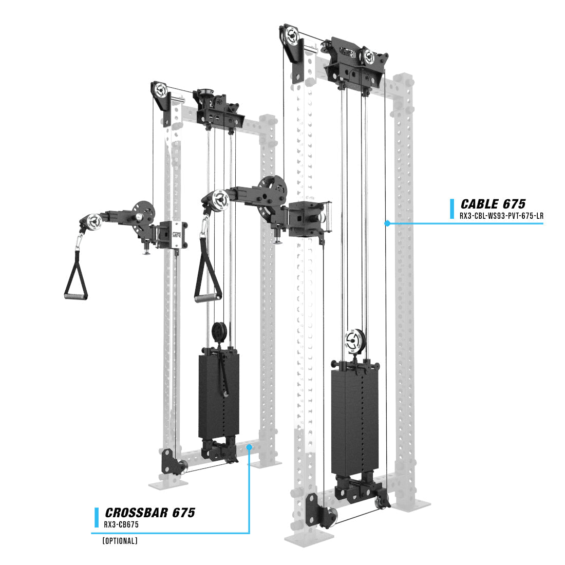 RX3 Tornado Pivot Arm Set