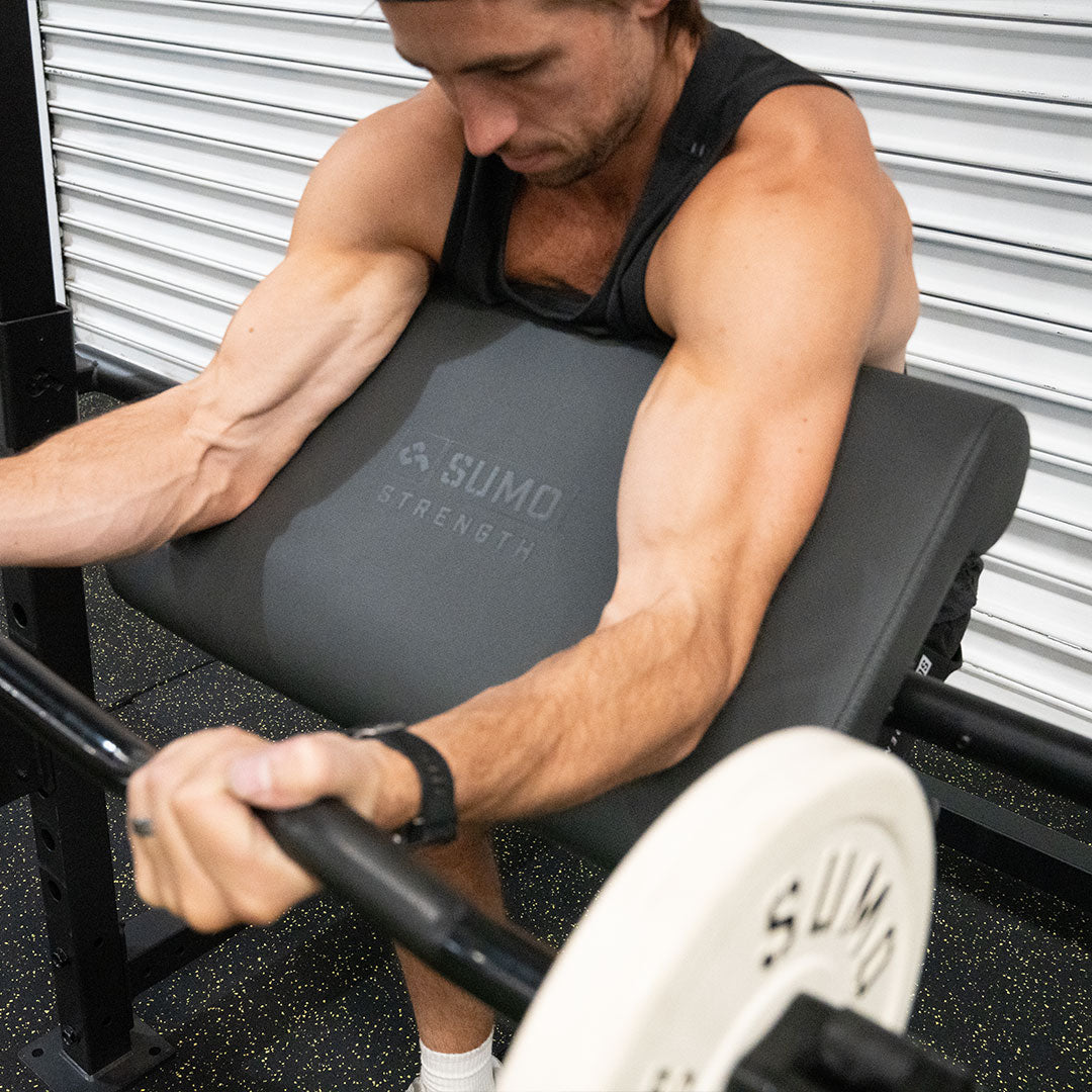 Hip Thruster / Preacher Curl Bench