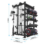 RX3 3000 Plate Loaded Smith Machine Rack