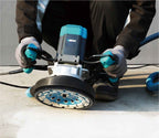 Bihui 1900W Concrete Grinder with Dual row Diamond Disc 180 mm