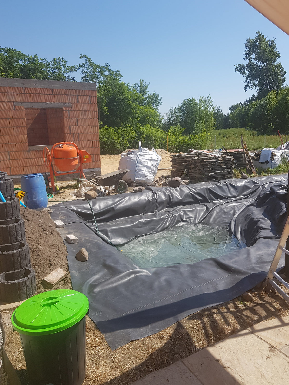 Pond Liner EPDM  2.5m x 3m