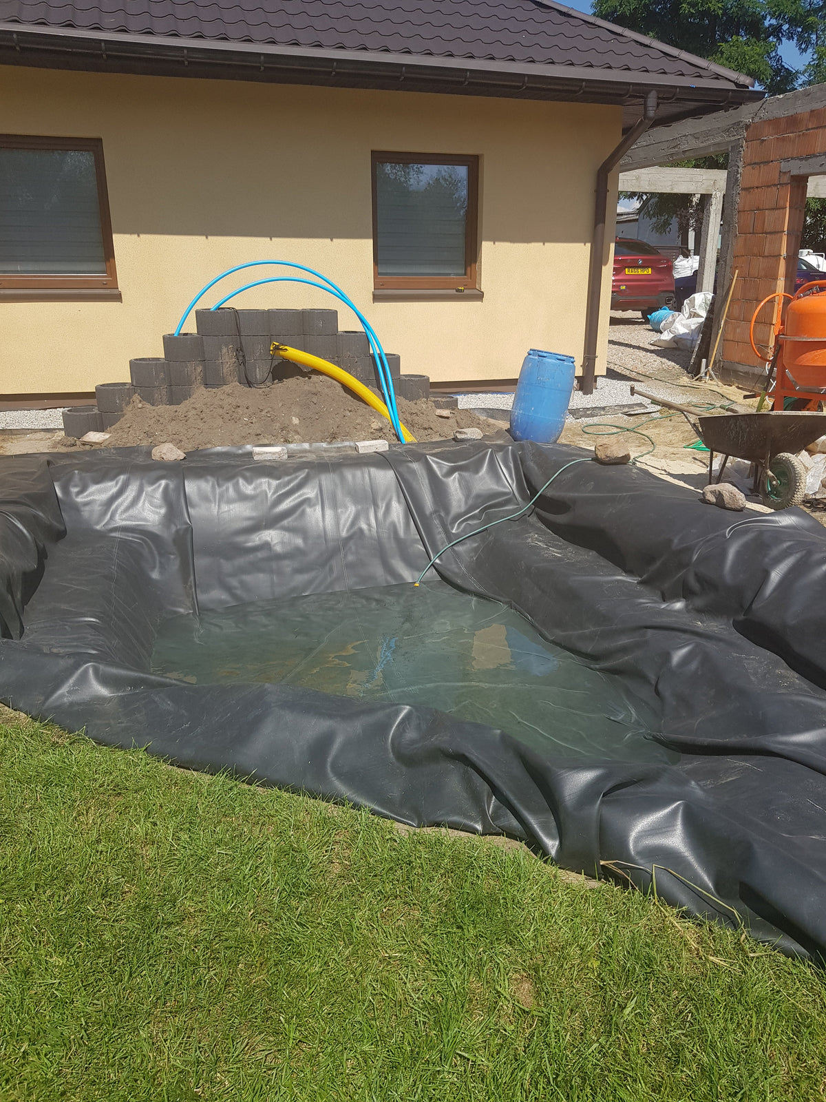 Pond Liner EPDM  2.5m x 2.5m