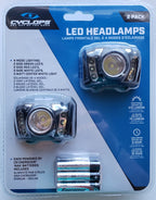 Cyclops 210 Lumen Headlamp 2 Pack